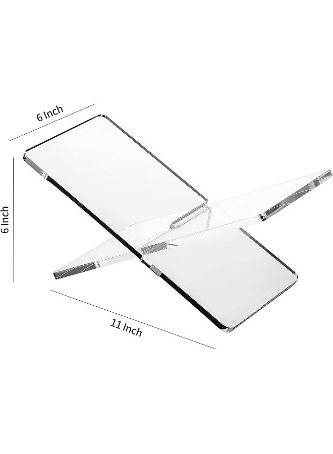 TPGP Transparent Clear Acrylic Minimalist Book Holder - Image 2