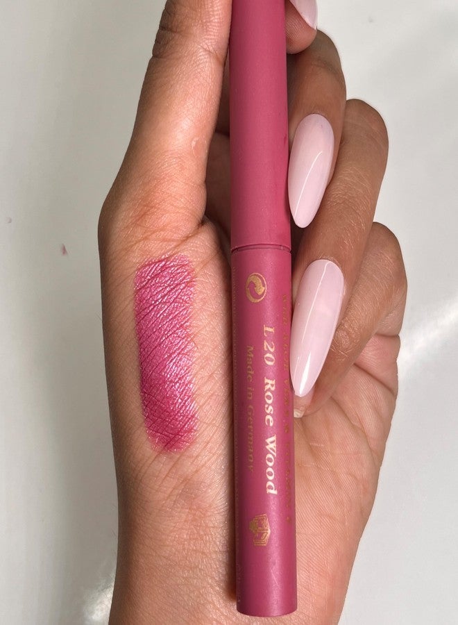 Just Gold Long Lasting Matte Finish Creamy matte lipstick with nourishment of vitamin E and Aloe vera L20 Rose Wood - Image 5