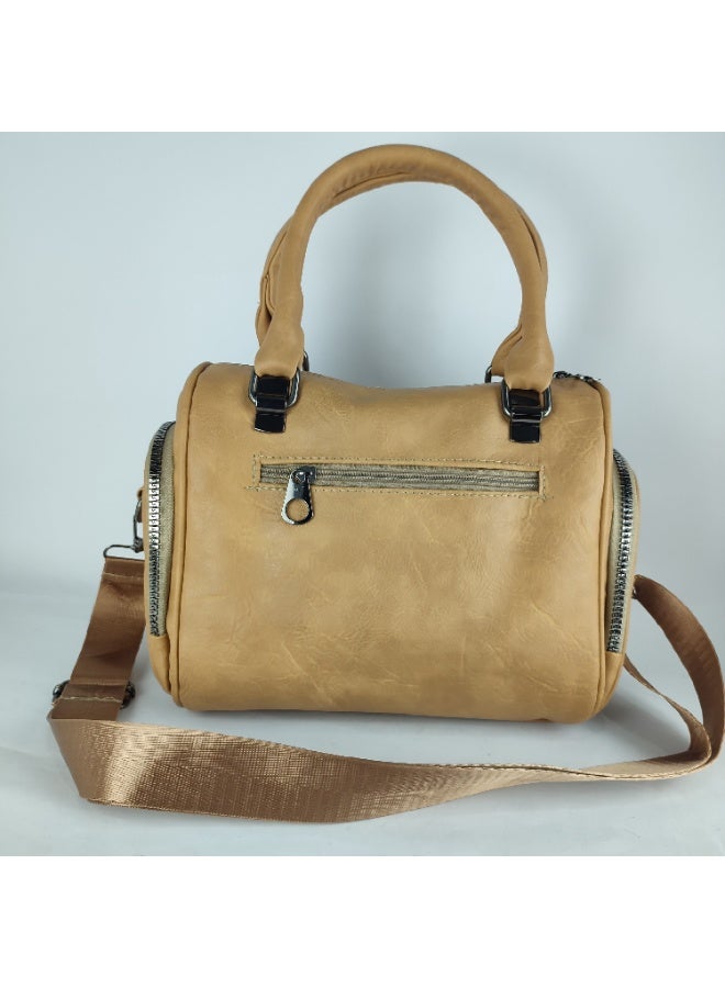 شنطه يد نسائى جلد  -تتسع لجميع أغراضك - Image 4