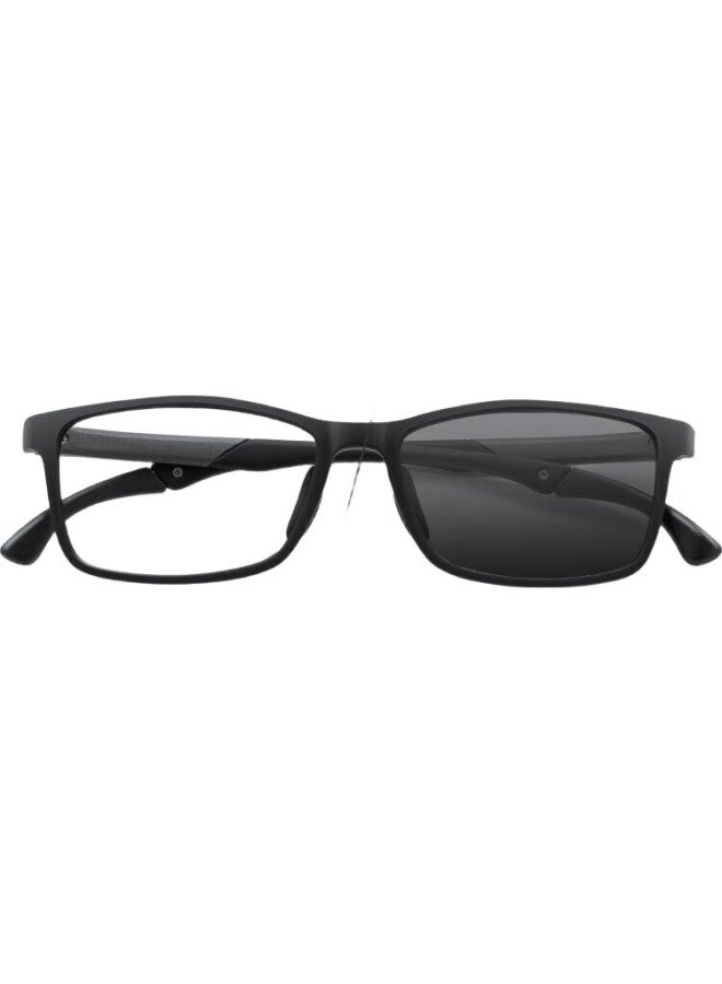 Mirror State Jingbang Men'S Sports Myopia Glasses With Blue Light Blocking And Photochromic Lenses, Imported Ems Ultra-Light Grey Eyeglass Frame - Image 2