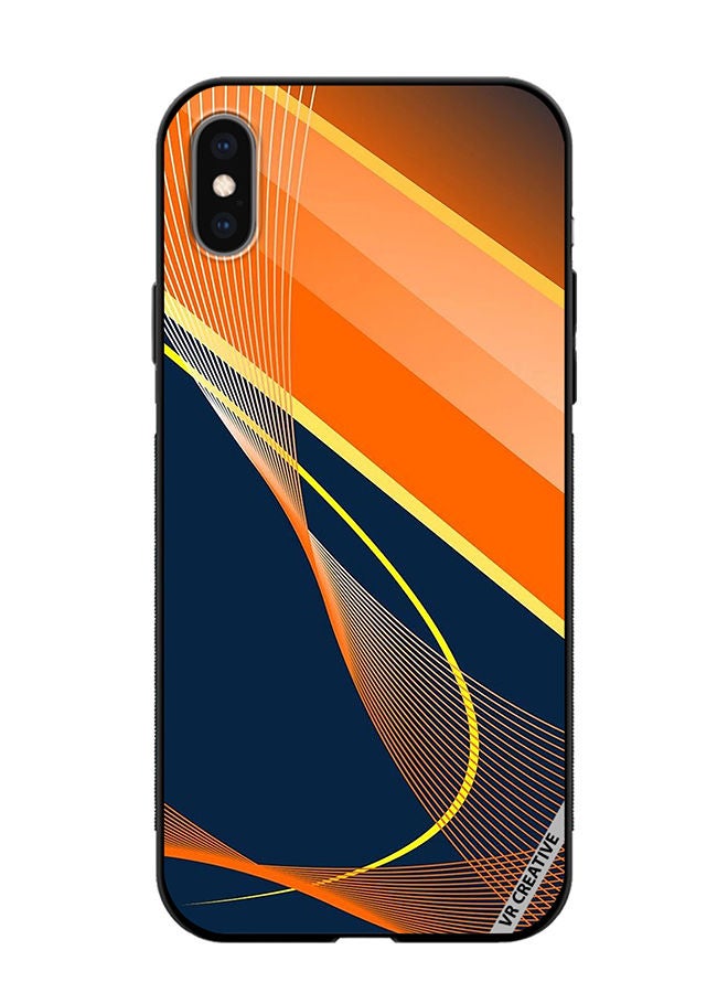 VR CREATIVE Protective Case Cover For Apple iPhone XS Max Layers Design Multicolour - Image 1
