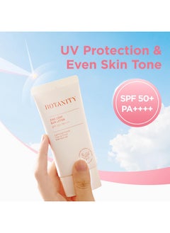 BOTANITY Botanity Zinc Sun Lotion - UV Protection, SPF 50+ PA ++++, Even skin tone, Lightweight & Hydrating formula, Non-Greasy, Korean Skincare, All Skin Types, 1.7 fl oz (50ml)  - Image 2