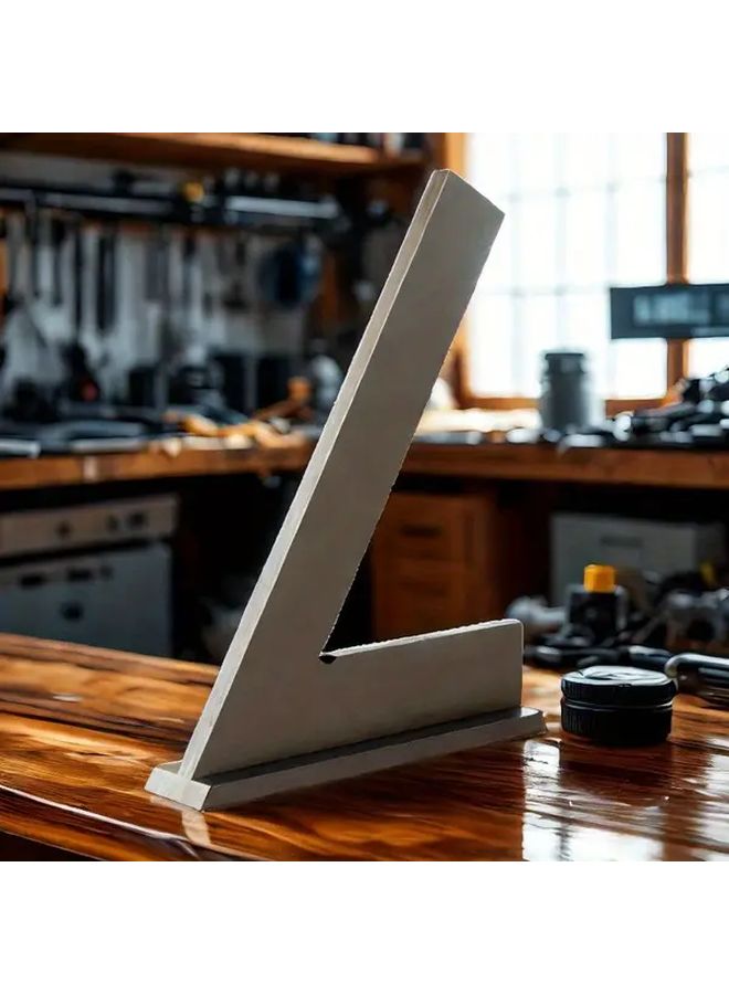 45 Degree Angle Ruler 150X100 Precision Measuring Tool for Carpentry Engineering DIY - Image 2