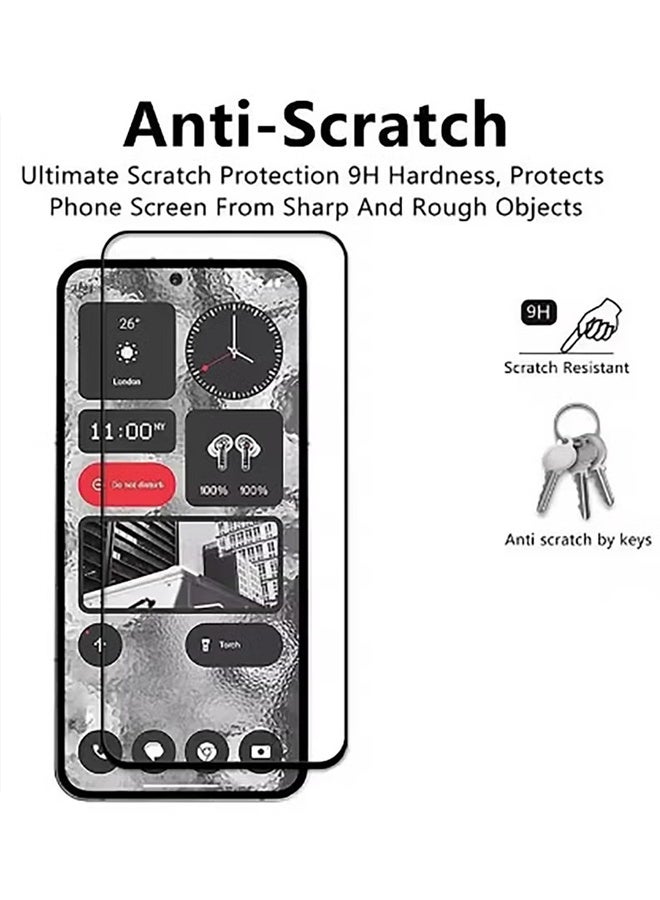 X-level 2Pack Nothing Phone 3a Screen Protector Tempered Galss, High Clear Bubble Free Screen Tempered Glass Protective Film for Nothing Phone 3a - Image 2