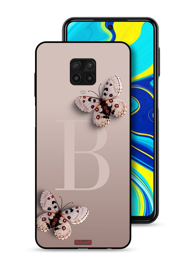 Tolwak غطاء حماية شاومي ريدمي نوت 9 برو B فراشات - Image 1
