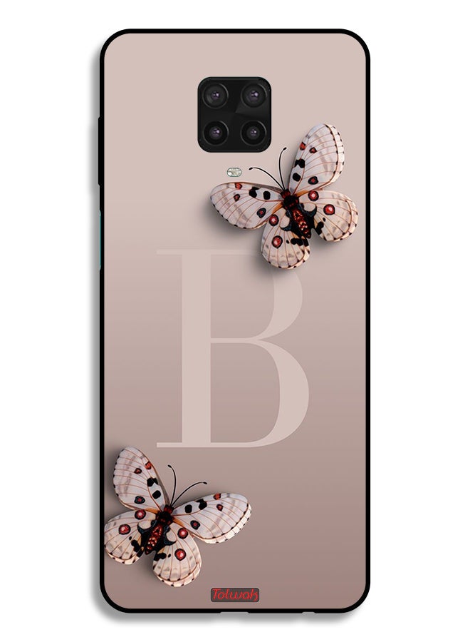 Tolwak غطاء حماية شاومي ريدمي نوت 9 برو B فراشات - Image 2