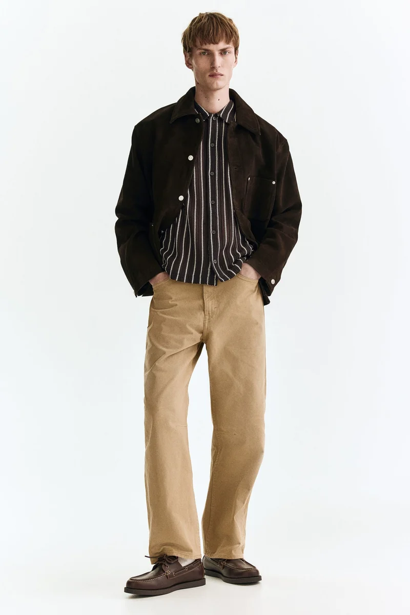 H&M  Regular Fit Textured-knit shirt for Men | Best Price UAE