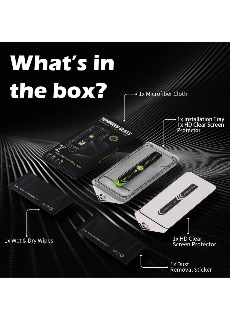 Toby HD Tempered Glass Screen Protector for iPhone 15 Pro  2 Pack - Image 4