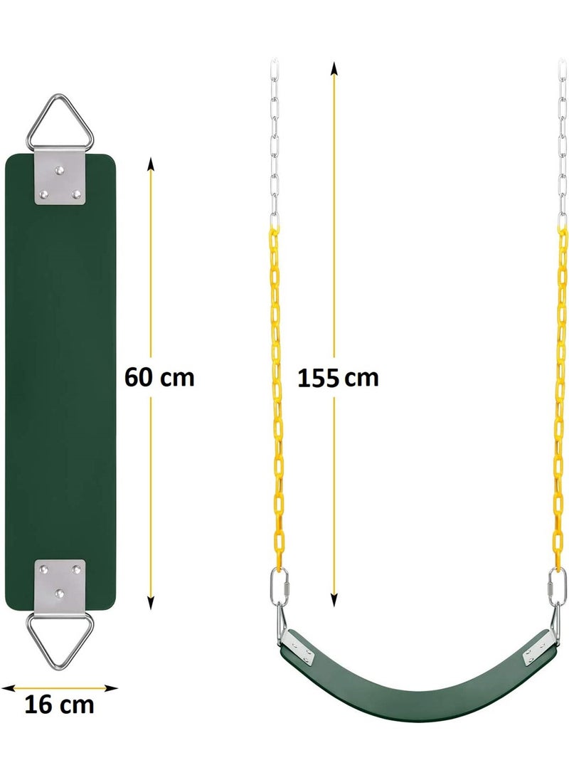 Iron wall swing with swing seat and chains for outdoor activities green color - pzsku/Z572DFBCDE589F0C35112Z/45/_/1690100413/c15a9b88-48e6-4481-b41a-34ab90b8f960