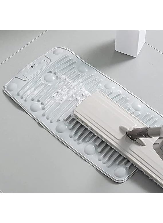 JIGVA Jigva Portable Washing Laundry Board Household Folding Clean Board Silicone Anti Slip Mini Travelling Pad Clothes Cleaning Pad Set of 1  - Image 3