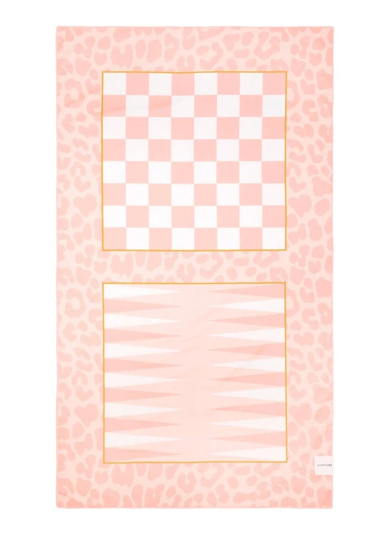 SUNNY LIFE Summer Games Towel Call Of The Wild - Peachy Pink