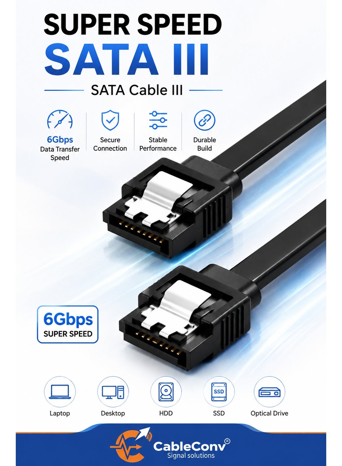 كابل كونف Cableconv Sata Data Cable 3 0 sata