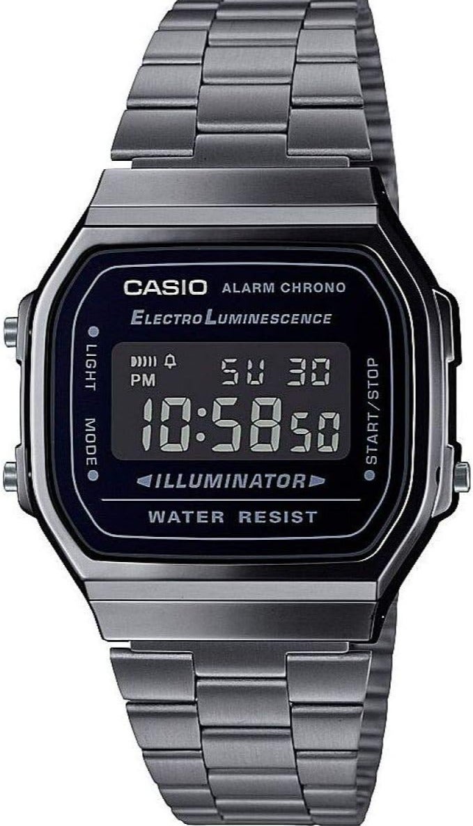 CASIO Stainless Steel Digital Wrist Watch A168WGG-1BDF - Image 1