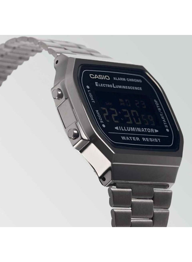 CASIO Stainless Steel Digital Wrist Watch A168WGG-1BDF - Image 2