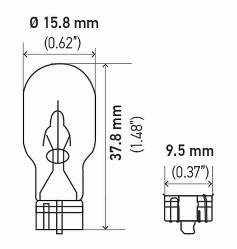 HELLA 921SB Miniature Standard Bulb - Image 2
