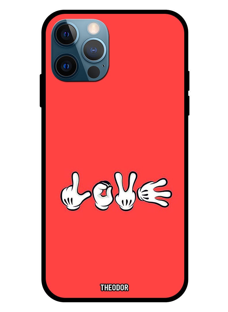Protective Case Cover For APPLE IPHONE 12 PRO MAX Disney I Love You