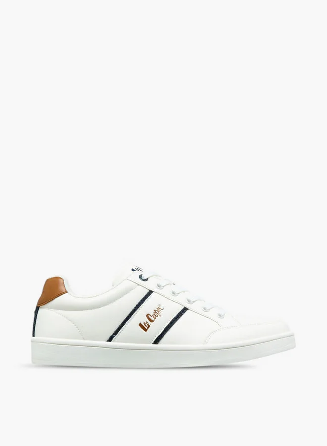 Lee Cooper Mens' Panelled Lace-Up Sneakers