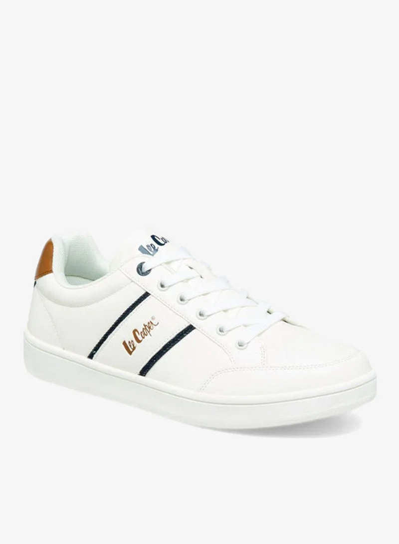 Lee Cooper Mens' Panelled Lace-Up Sneakers