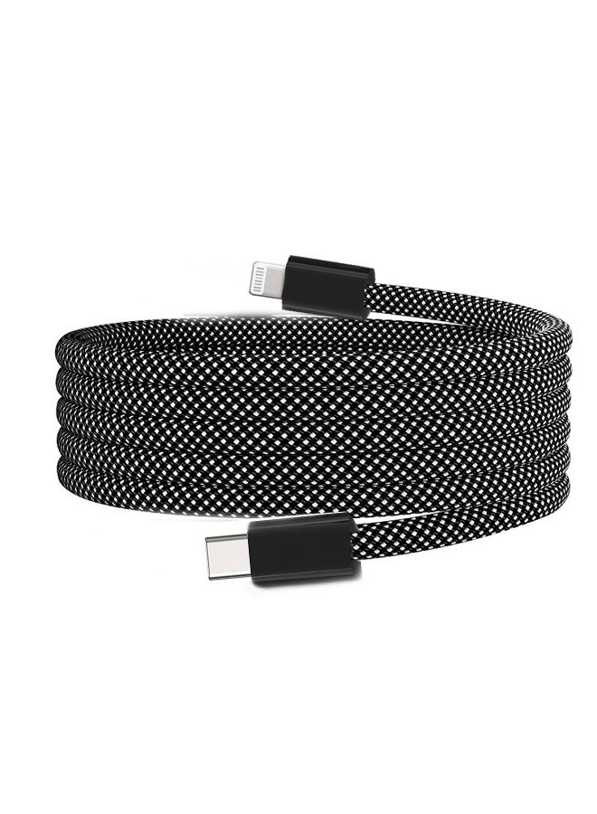 HY Magnetic Charging Data Cable For Apple iPhone 14/13/12/11/10 Pro/14/13/12/11/10 Pro Max/X/XS/XR/XS Max/8/8 Plus  - Image 1