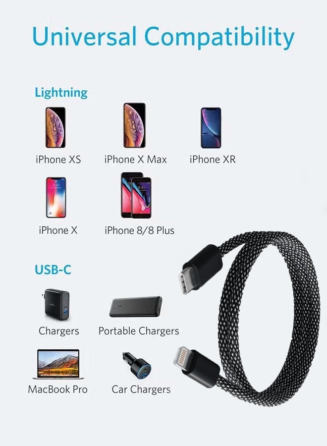 HY Magnetic Charging Data Cable For Apple iPhone 14/13/12/11/10 Pro/14/13/12/11/10 Pro Max/X/XS/XR/XS Max/8/8 Plus  - Image 4