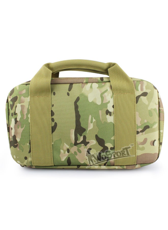 Generic WoSporT Direct Leisure Portable Functional Bag II Camping Outdoor Tactical Camouflage Special Bag-Color:Mud  - Image 1