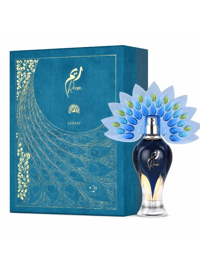 أصداف عطر أسداف ريم أو دو بارفان 100 مل - عطر يدوم طويلاً للجنسين برائحة شرقية أنيقة - Image 1