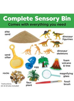 Creativity for Kids Sensory Bin: Dinosaur Dig Dinosaur Toys For Toddler Boys And Girls  - Image 5