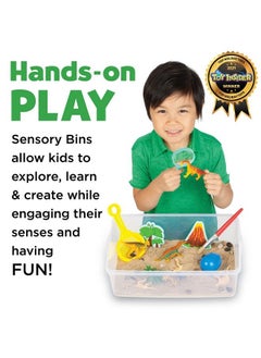 Creativity for Kids Sensory Bin: Dinosaur Dig Dinosaur Toys For Toddler Boys And Girls  - Image 3