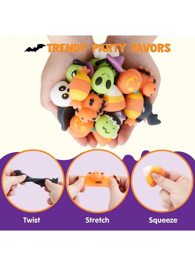 JOYIN 36 Pcs Halloween Mochi Squishy Toy In Blind Bags With 12 Halloween Characters For Stress Relief, Halloween Mystery Toy Surprise Bag For Kids Halloween Party Favors, Halloween Goodie Fillers - Image 5