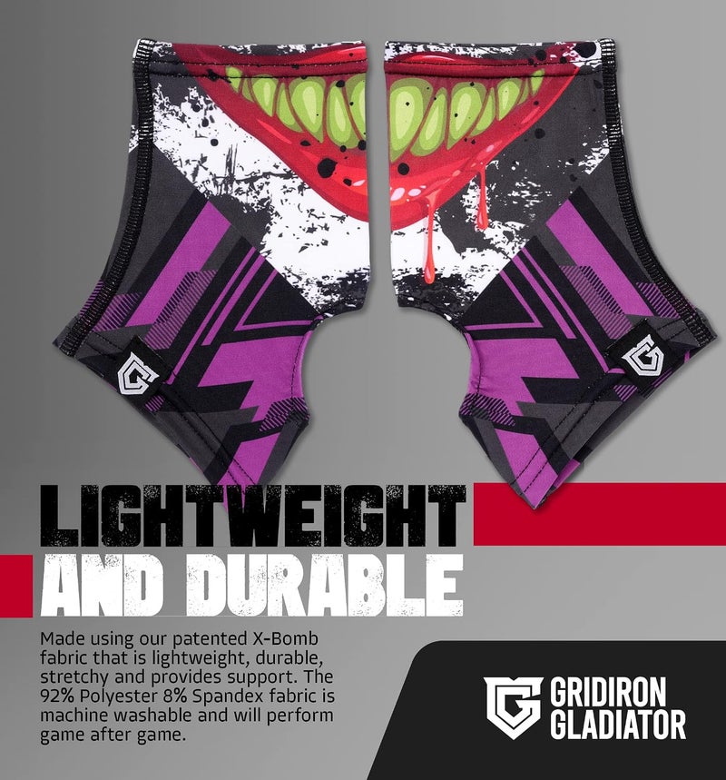 Gridiron Gladiator Cleat Covers - Football Spats - Football Cleat Cover - Cleat Spats for Soccer, Baseball & Softball - Image 3