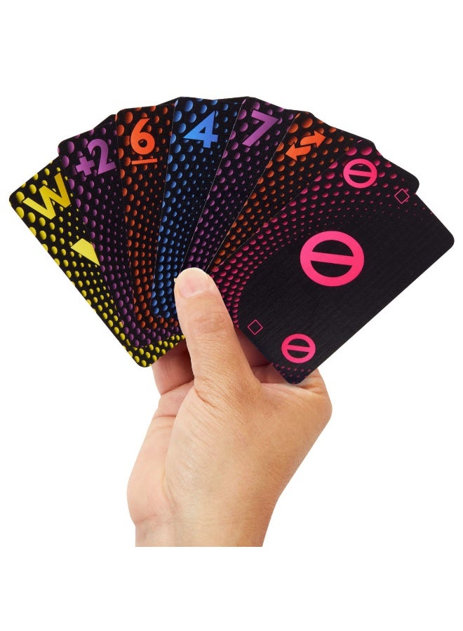 Mattel Games UNO Card Game Gold Edition for Kid, Adult & Family Nights & Parties, Collectible Deck Embossed with Foil Accents - Image 2