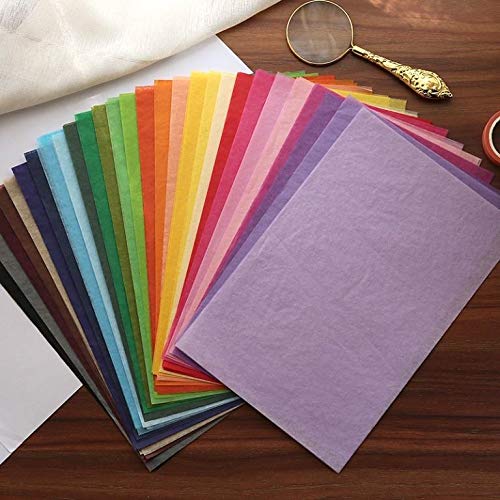 Ditya Crafts Bouquet Wrapping Paper for Gift Packaging/wolly Paper/roll Invitation Paper (Set of 5 Assorted Sheet, 24x32 Inches) - Image 1