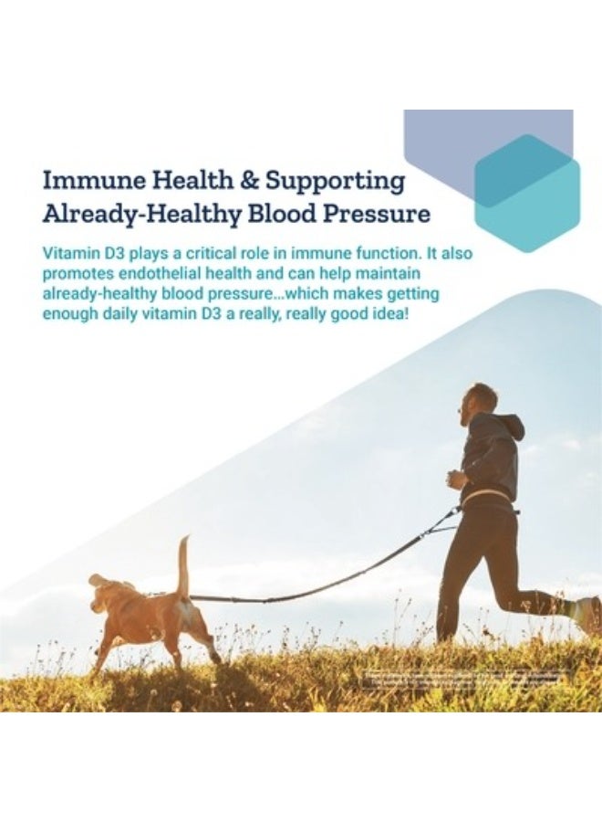 لايف إكستنشن فيتامين د3، 125 ميكروجرام (5000 وحدة دولية)، 60 كبسولة هلامية - Image 3