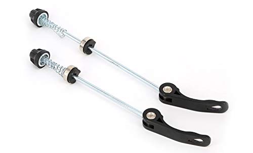 AiTuiTui 1 Pair MTB Quick Release Skewers Bike QR, 145/180 mm Road Mountain Bicycle Wheel Hub Front and Rear Clip Bolt Lever Axle Set - Image 1