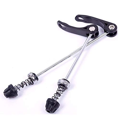 AiTuiTui 1 Pair MTB Quick Release Skewers Bike QR, 145/180 mm Road Mountain Bicycle Wheel Hub Front and Rear Clip Bolt Lever Axle Set - Image 2