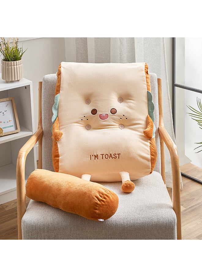 Home Box - Bread Loaf Filled Cushion - 43x30x45 cm - Image 1