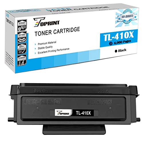 TOPRINT TL-410X ( TL-410 TL-410H ) Compatible Toner Cartridge High Capacity 6000 Pages for Printer P3010DW P3012DW P3300DW P3302DW M6702DW M7100DW M7102DW M6800FDW M6802FDW M7200FDW M7202FDW - Image 1