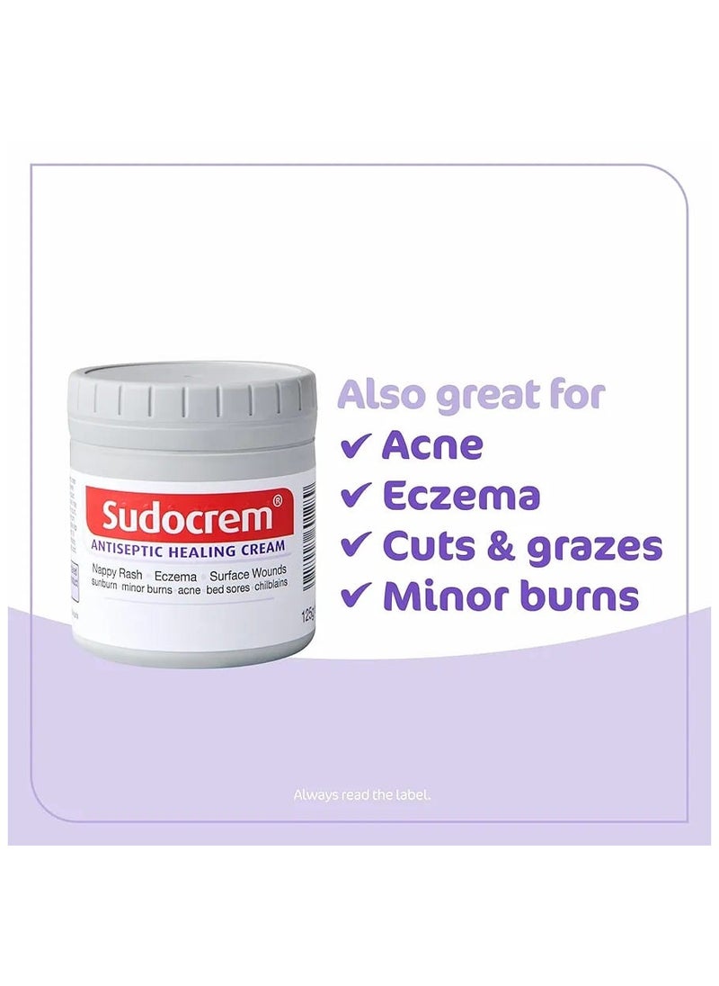 Sudocrem Antiseptic Healing Cream - 125g (Pack of 4) | Fast Relief for Rashes, Cuts, Burns & Surface Wounds  - Image 3