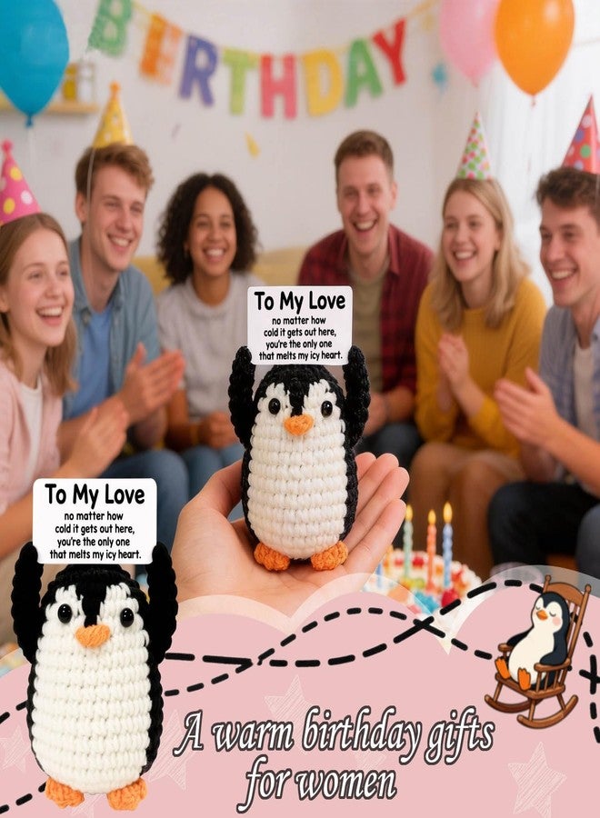 UPLAVIE بطريق كروشيه ملهم من UPLAVIE، هدايا عيد ميلاد مضحكة للنساء والرجال، هدايا تقدير عاطفي لزميل العمل والصديق والأخت، ديكور مكتب إيجابي عاطفياً - Image 5