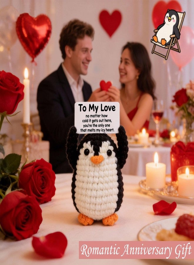 UPLAVIE بطريق كروشيه ملهم من UPLAVIE، هدايا عيد ميلاد مضحكة للنساء والرجال، هدايا تقدير عاطفي لزميل العمل والصديق والأخت، ديكور مكتب إيجابي عاطفياً - Image 4