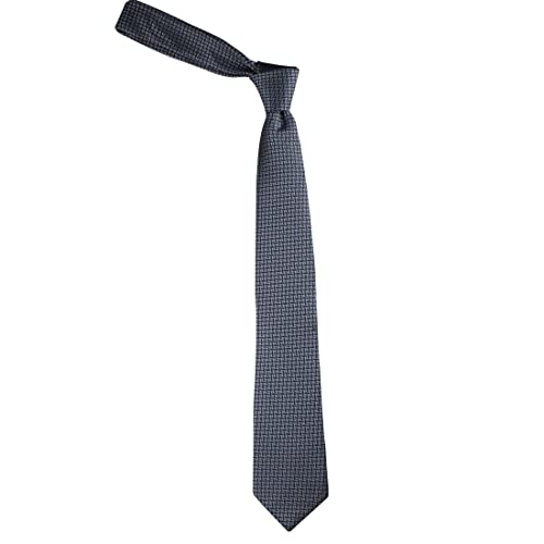 Kovove Kavove The Wonder Abstract silver Necktie For Men - Image 3