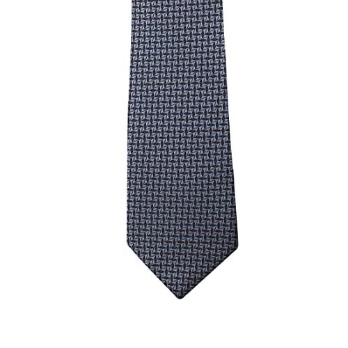 Kovove Kavove The Wonder Abstract silver Necktie For Men - Image 4