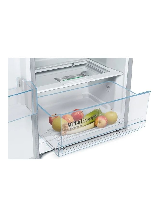 BOSCH Series 4 Free Standing Fridge 186 x 60 cm Stainless steel look 346 l KSV36VL30U Stainless Steel - Image 5