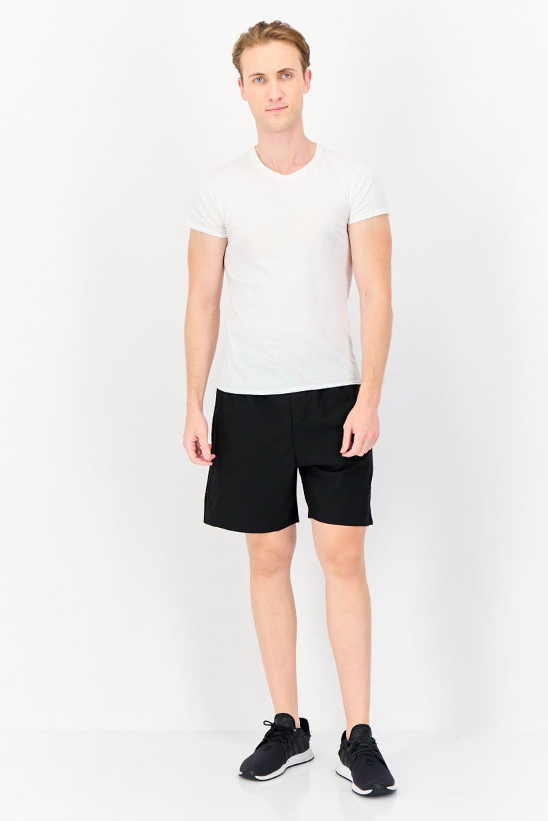 Athletex Men Sportswear Fit 2 Pieces Training Shorts, Black - Image 2