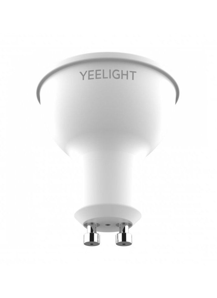 Yeelight - لمبة Yeelight GU10 الذكية W1، عبوة من 4 قطع | ألوان متعددة | دعم واي فاي | درجة حرارة لون قابلة للتعديل | 350 لومن - Image 1