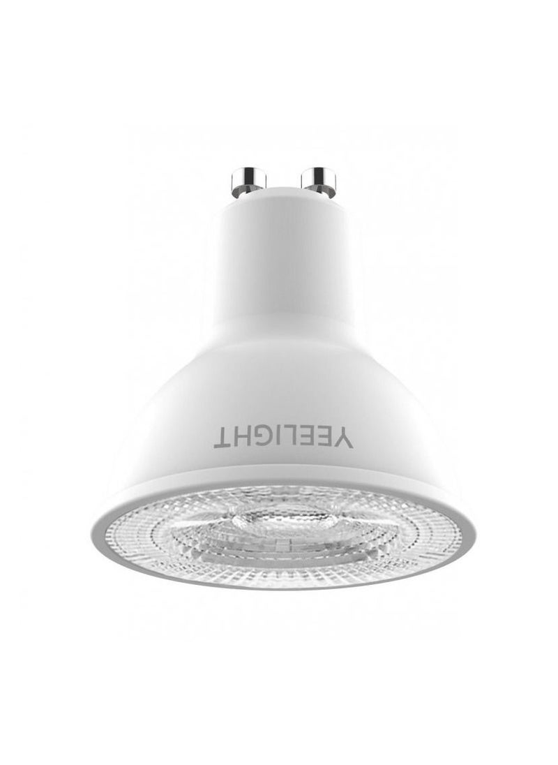 Yeelight - لمبة Yeelight GU10 الذكية W1، عبوة من 4 قطع | ألوان متعددة | دعم واي فاي | درجة حرارة لون قابلة للتعديل | 350 لومن - Image 1