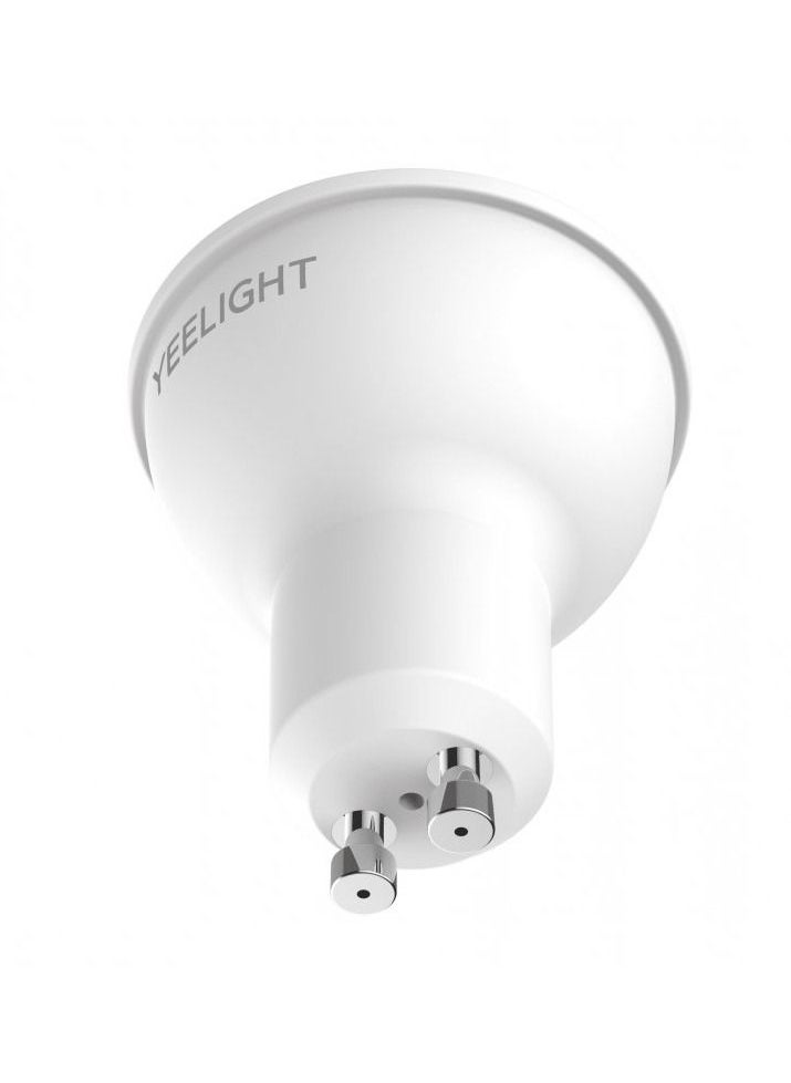 Yeelight - لمبة Yeelight GU10 الذكية W1، عبوة من 4 قطع | ألوان متعددة | دعم واي فاي | درجة حرارة لون قابلة للتعديل | 350 لومن - Image 1