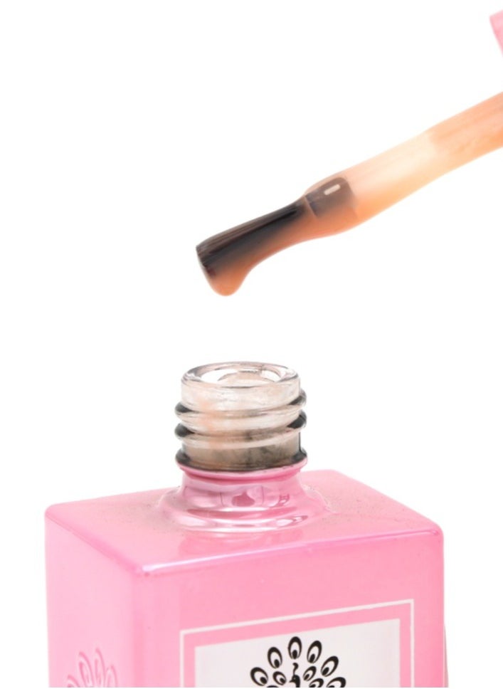 GLOBAL FASHION Professional - GLOBAL FASHION Professional French Rubber Base Coat 15ml: Long-Lasting, Durable, & Chip-Resistant Gel Nail Polish Base Coat for Manicure and Pedicure | (2) - Image 1