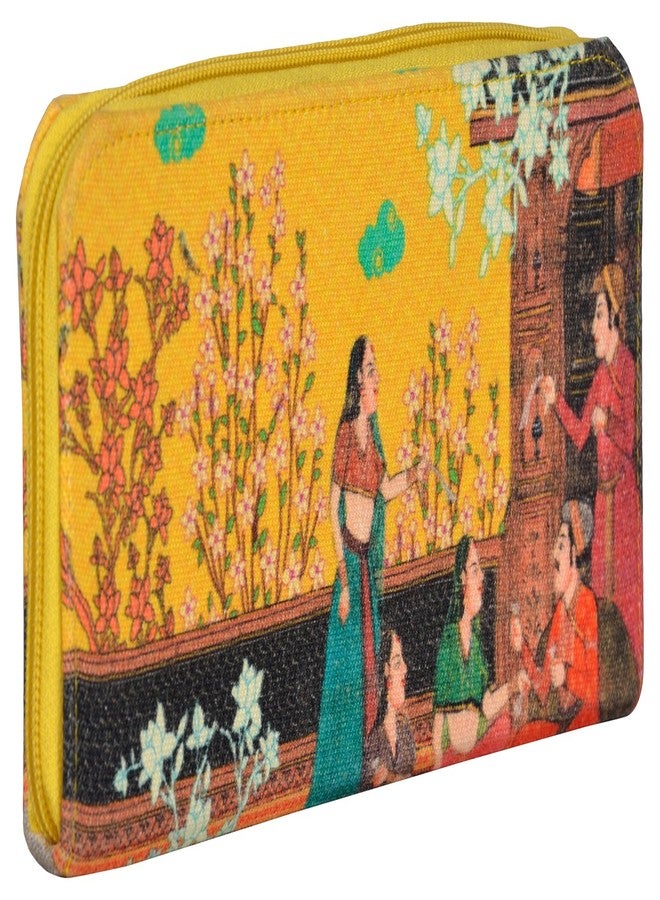 Eco Corner - Indian Art Balcony - Hand Clutch - 100% Cotton/Washable/Eco Friendly/Premium Quality/Printed/Indian Art & Heritage - Image 2