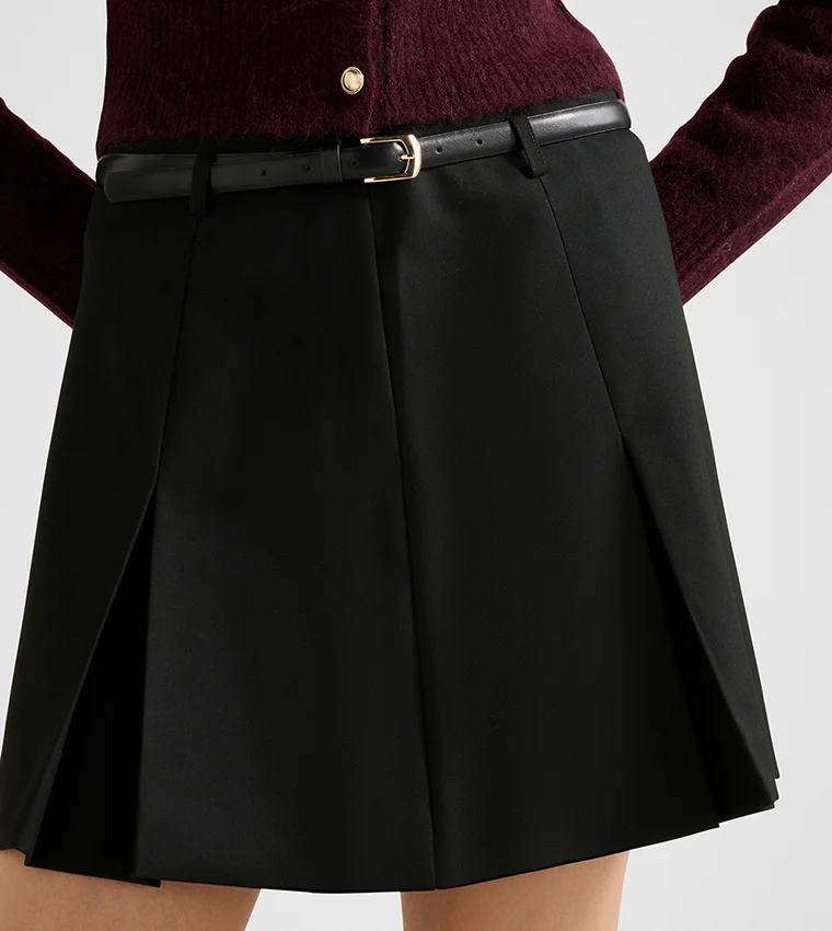 Forever New  Delilah Belted Mini Skirt for Women | Best Price UAE